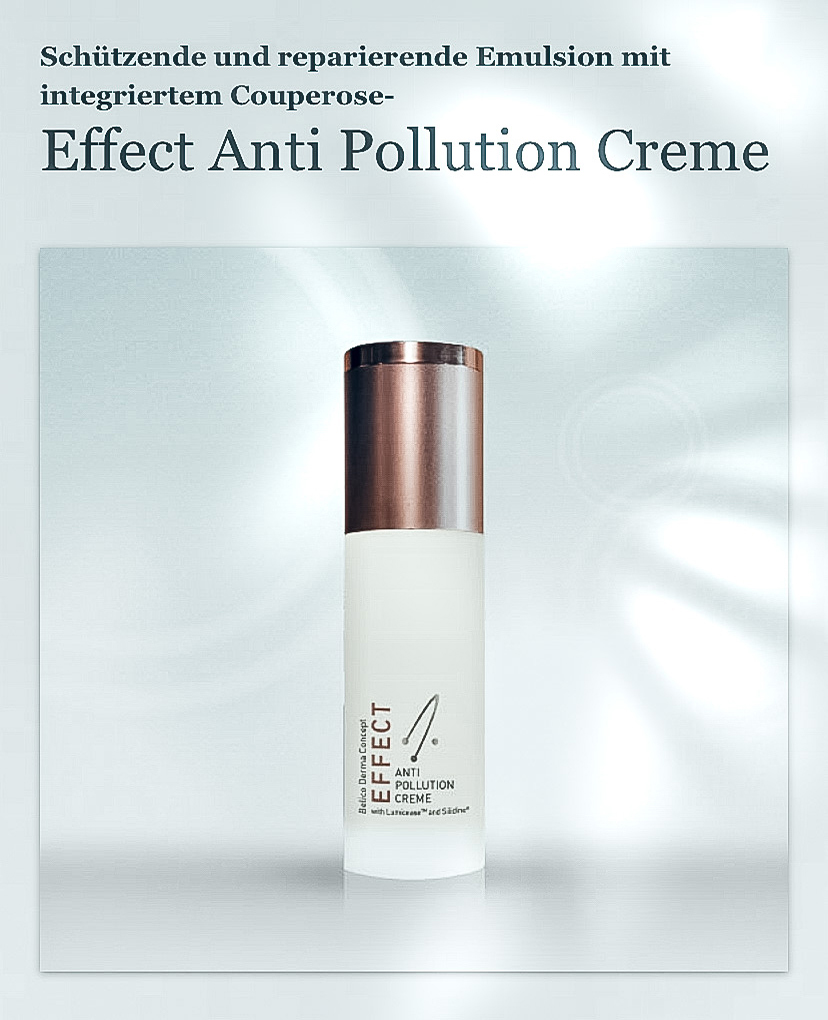 Effect Anti Pollution Creme von Belico erhältlich bei Skin Expert Hamburg