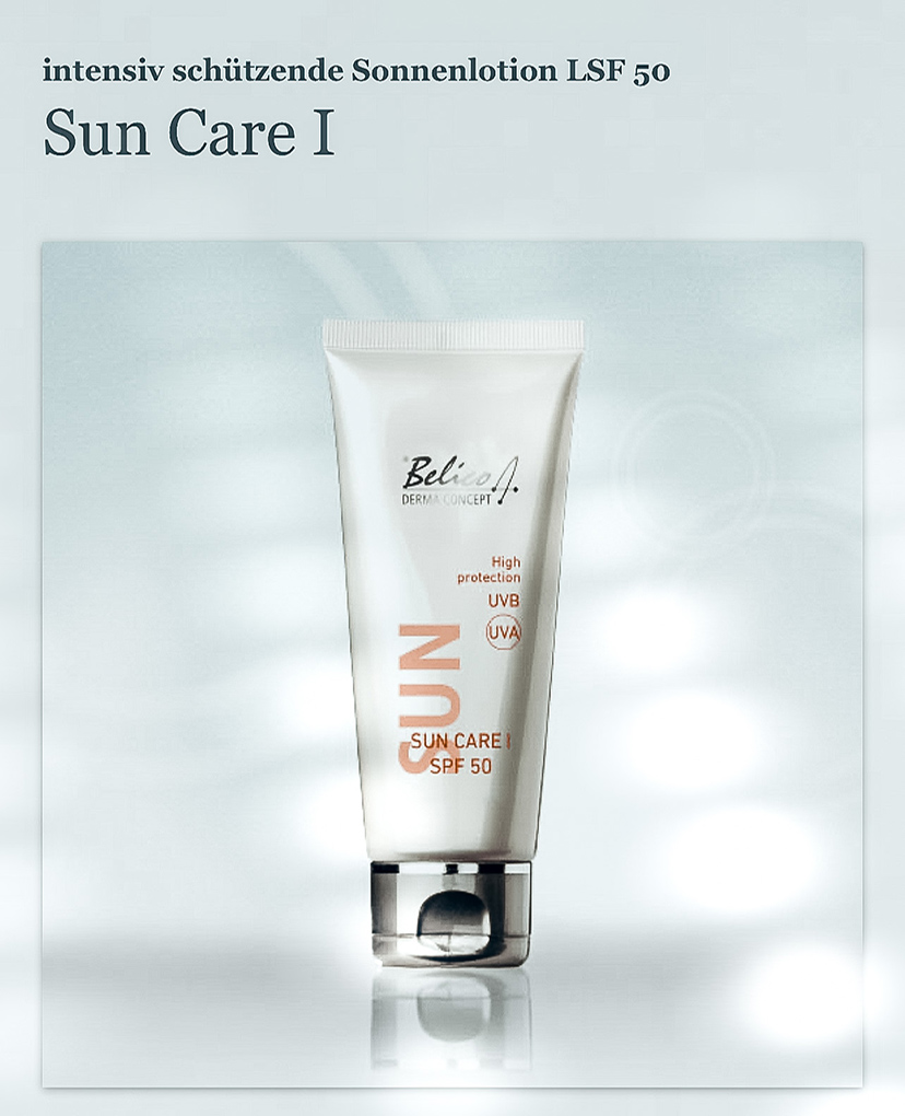 Sun Care I von Belico erhältlich bei Skin Expert Hamburg